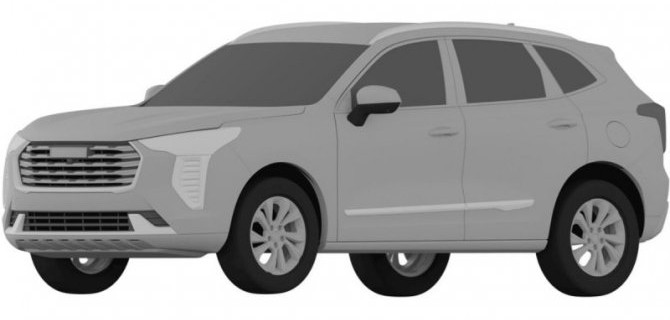 В России запатентован новый кроссовер Haval