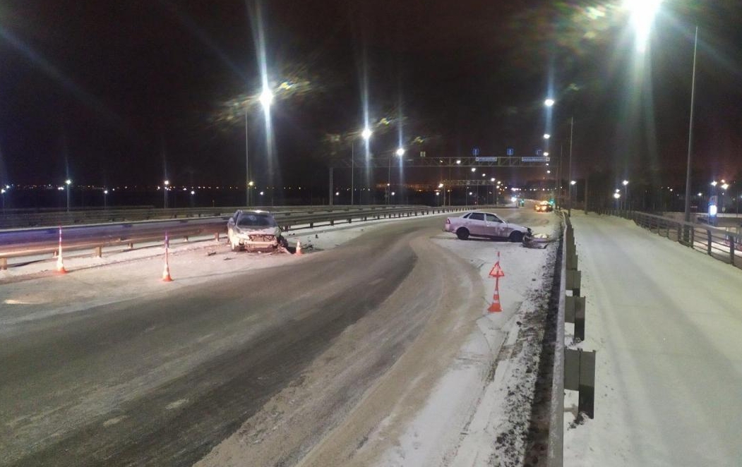 Пьяный водила в Тюмени спровоцировал аварию_2