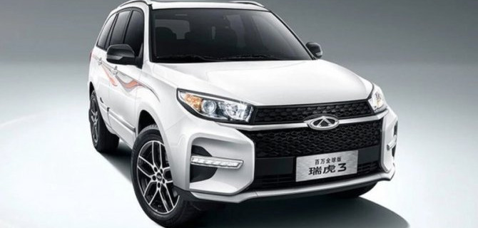 Кроссовер Chery Tiggo 3 получил турбомотор