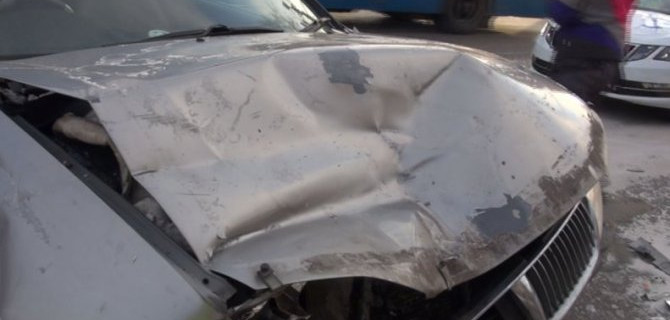 Угодить под колеса собственного авто — это талант