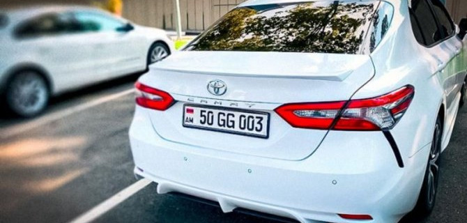 В России могут узаконить автомобили с армянскими номерами