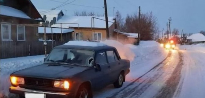 Резвый жигуленок сшиб ребенка в Оричах Кировской области