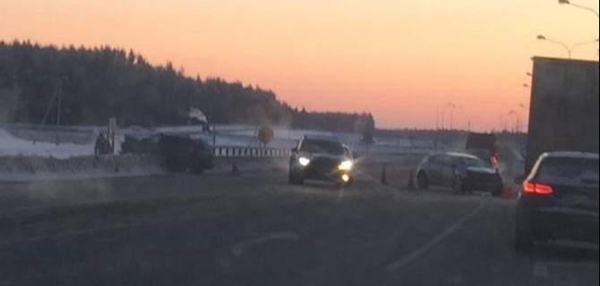 Два человека пострадали в ДТП в Кировском районе Ленобласти