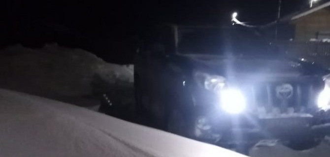 В Приозерске автомобиль съехал в кювет