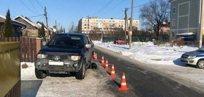 «Мицубиси» сбил бабульку в Калининградской области