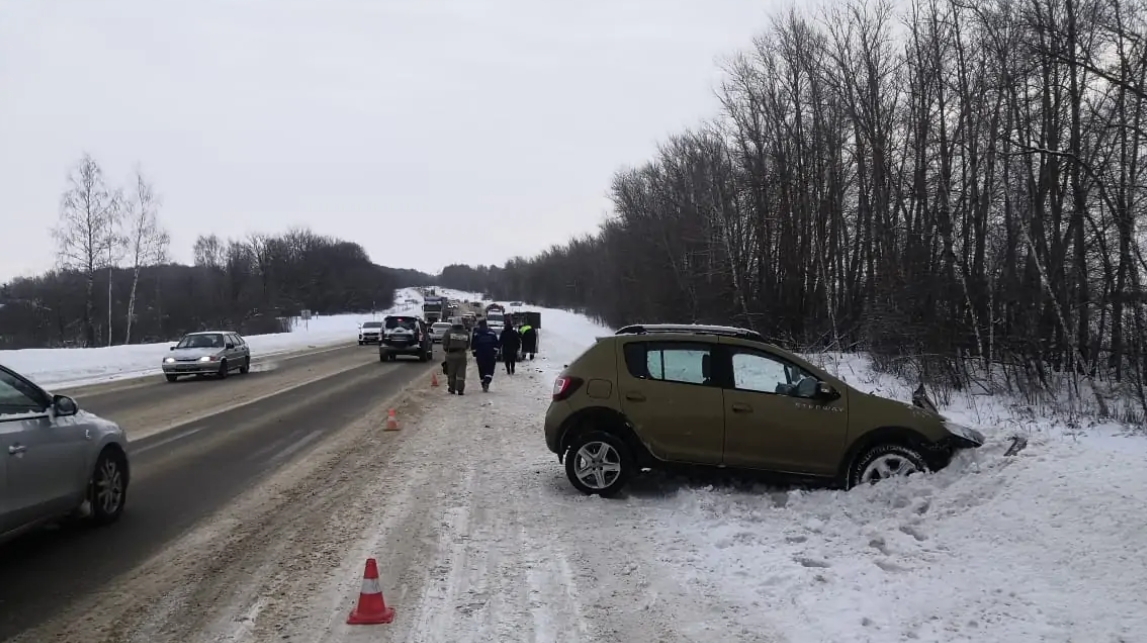 Как «Рено» в Киреевском районе забодал «ГАЗель»_2