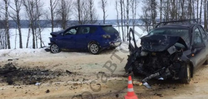 Столкновение двух машин в Тульской области закончилось смертью