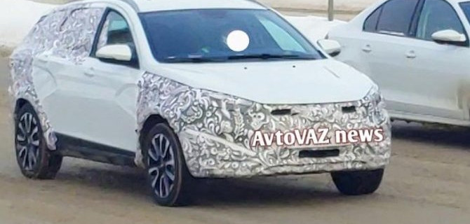 В Тольятти сфотографирован обновлённый универсал Lada Vesta SW
