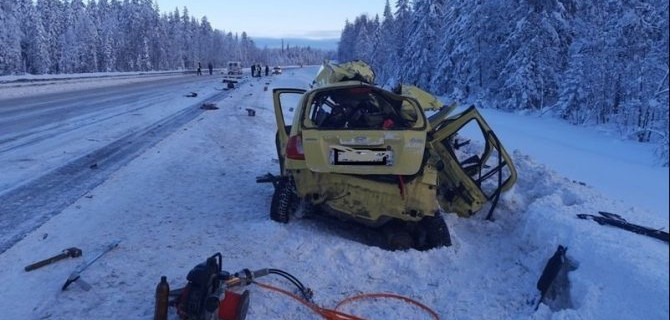 Семья с детьми из Петербурга погибла в ДТП в Карелии
