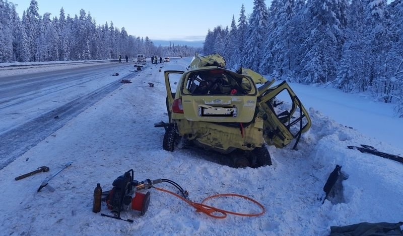 Семья с детьми из Петербурга погибла в ДТП в Карелии