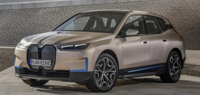 Электрокроссовер BMW iX: появились новые подробности