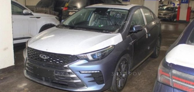 В Москве замечены новые седаны Chery Arrizo 5 Plus