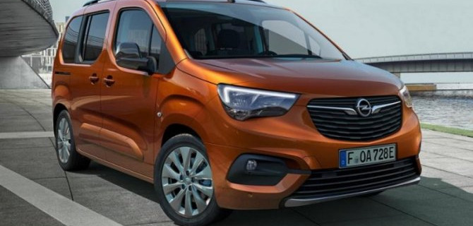 Представлен электрический минивэн Opel Combo-e Life