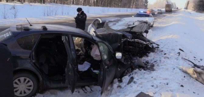 Пассажирка иномарки погибла в ДТП на трассе Ижевск – Воткинск