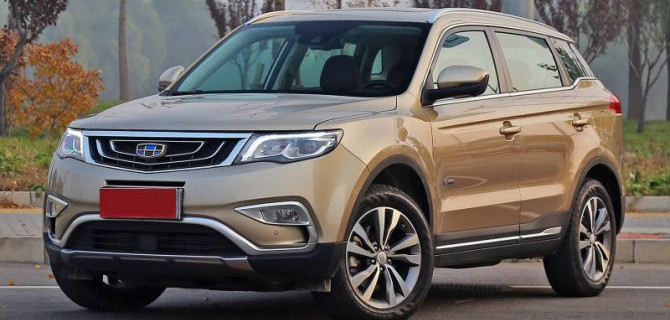 Кроссоверы Geely Atlas могут быть пожароопасными