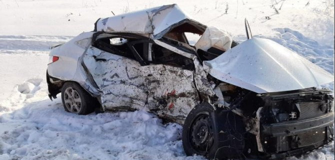 В ДТП в Самарской области погиб водитель иномарки