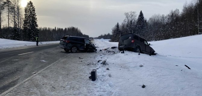 В ДТП в Карелии погиб водитель иномарки