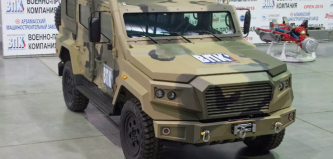 В России планируют создать внедорожник на базе броневика