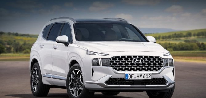 В России начались продажи нового Hyundai Santa Fe