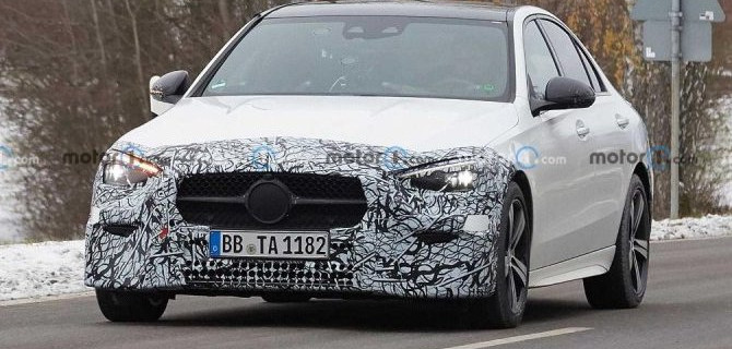 Новый Mercedes-Benz C-Кlassе появился на видео