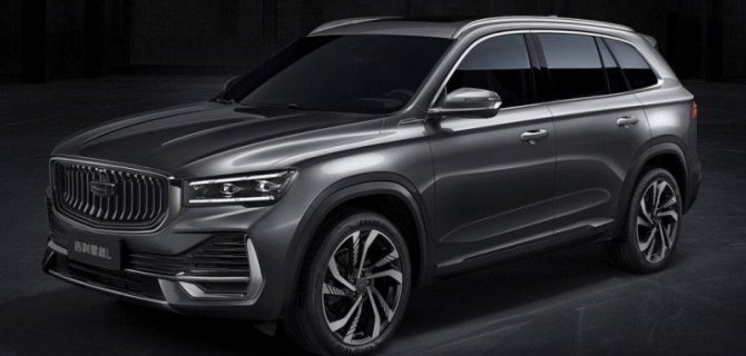Появилась информация о новом кроссовере Geely KX11