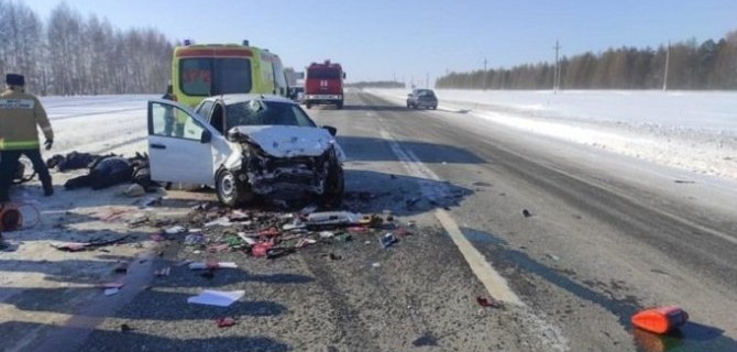 Четыре человека погибли в ДТП в Татарстане