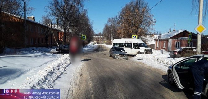 15-летняя девочка пострадала в ДТП в Иванове