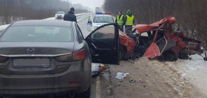 В ДТП в Смоленской области погиб водитель ВАЗа