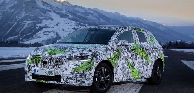 Рассекречен хэтчбек Skoda Fabia нового поколения