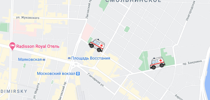 В Санкт-Петербурге сделают мобильное приложение для отслеживания вызванной «Скорой помощи»