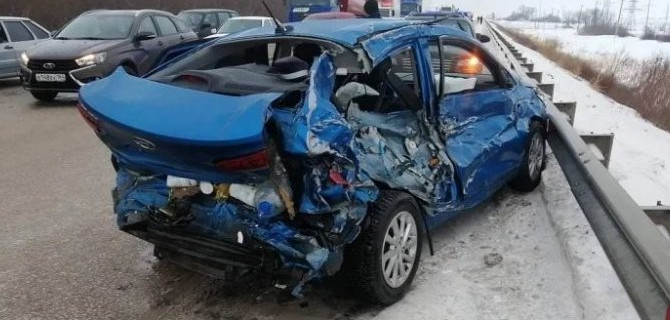 В ДТП с фурами в Марксовском районе Саратовской области погиб ребенок