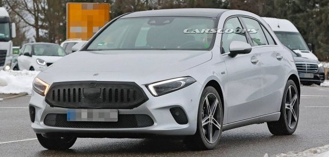 Начались испытания обновлённого хэтчбека Mercedes-Benz A-Кlassе