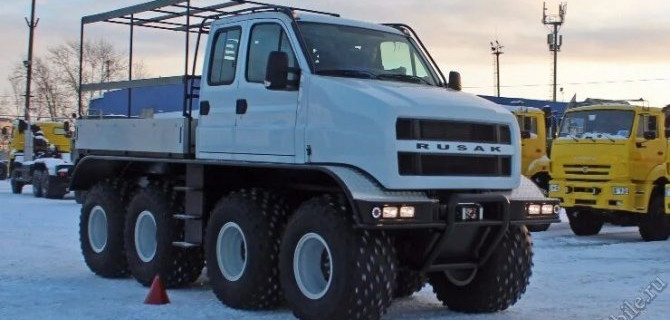 В России создан идеальный грузовик для экстремального бездорожья