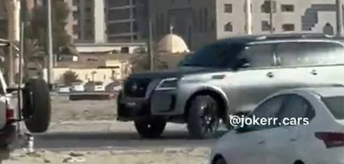 Появились первые снимки «заряженного» Nissan Patrol