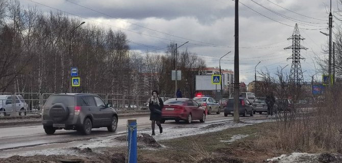 В Великом Новгороде сбили девушку-подростка