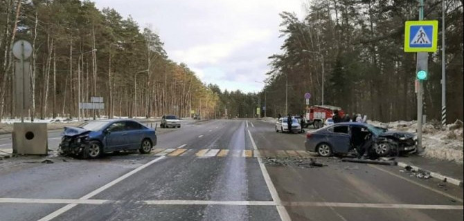 Четыре человека пострадали в ДТП под Калугой