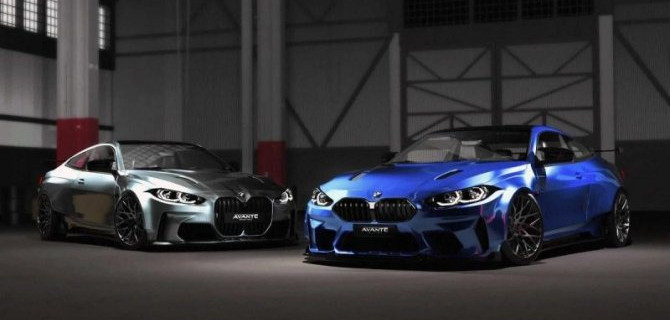 Спорткар BMW M4 Coupe получил тюнинговый обвес
