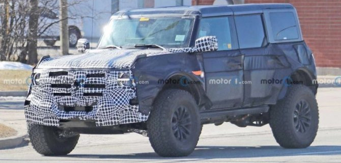 На испытания выехала гибридная модификация Ford Bronco