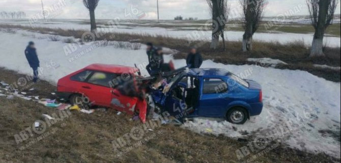 Два человека погибли в ДТП в Курской области