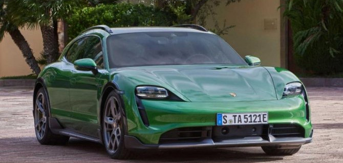 Состоялась презентация электроуниверсала Porsche Taycan Cross Turismo