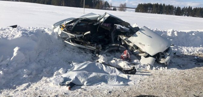 Мать с сыном погибли в ДТП в Татарстане