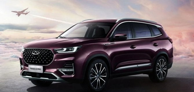 В России представлен кроссовер Chery Tiggo 8 Pro