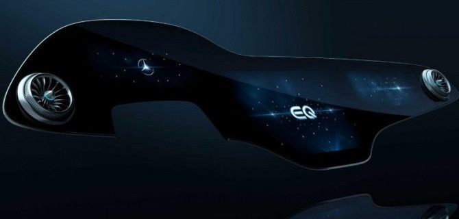 Опубликован видеоролик о салоне электромобиля Mercedes-Benz EQS