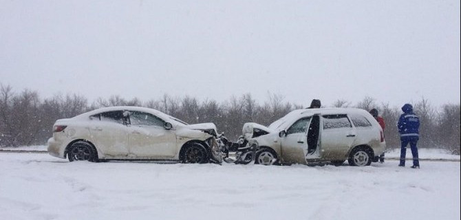 Водитель «Лады» погиб в ДТП в Камышинском районе Волгоградской области